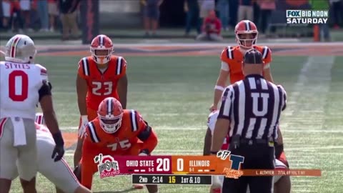 OCTOBER 11 2025 COLLEGE FOOTBALL: OHIO STATE VS ILLINOIS PART 1