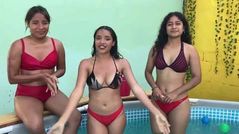 Desafio en la piscina piensa facil