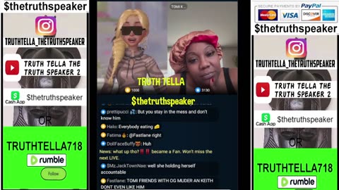 AMAZING DIVA KEEPS IT A STACK WITH QUEEN TOMIKAY & ADMITS TO TRYING TO GET HER BANNED