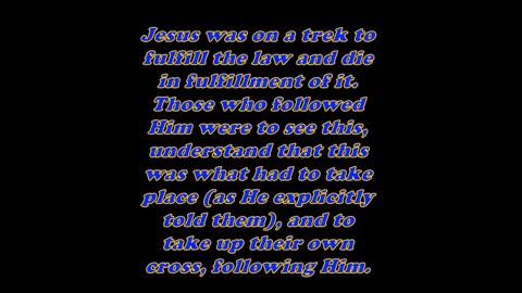 Matthew 16:24 - Daily Bible Verse Commentary