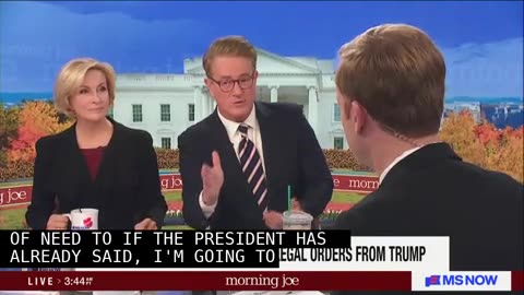 Joe Scarborough Slams Democrat’s Claim She’s ‘Not Aware’ of ‘Illegal’ Trump Orders Despite Role