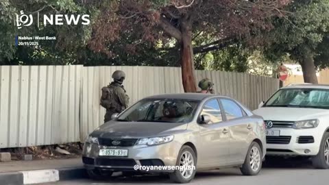 Palestinians clash with ‘Israeli’ forces during West Bank raid