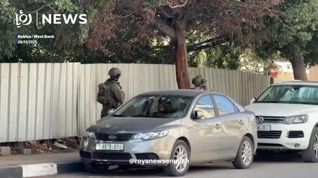 Palestinians clash with ‘Israeli’ forces during West Bank raid