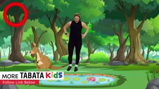 Shocking: Tabata Workout for KIDS | The Animal Workout (ages 3-8) w/@TabataKidsW