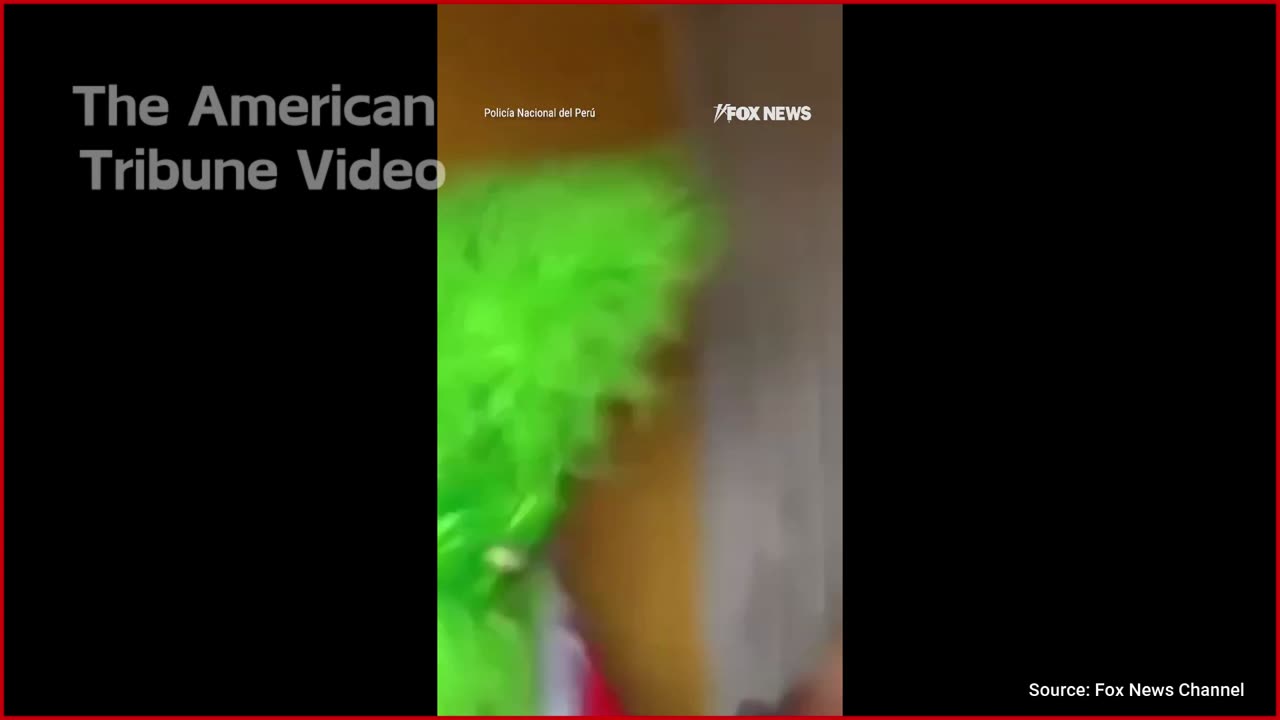 WATCH: South American Police Use Officer Dressed as Grinch to Take Down Drug Traffickers