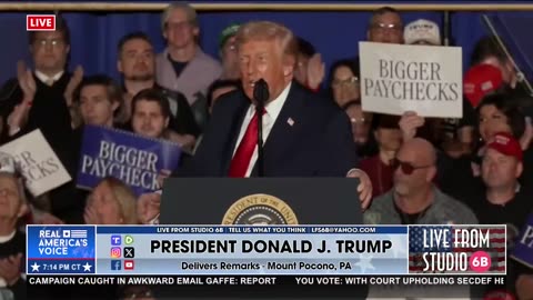 “WE’RE RUNNING THIS COUNTRY RIGHT”