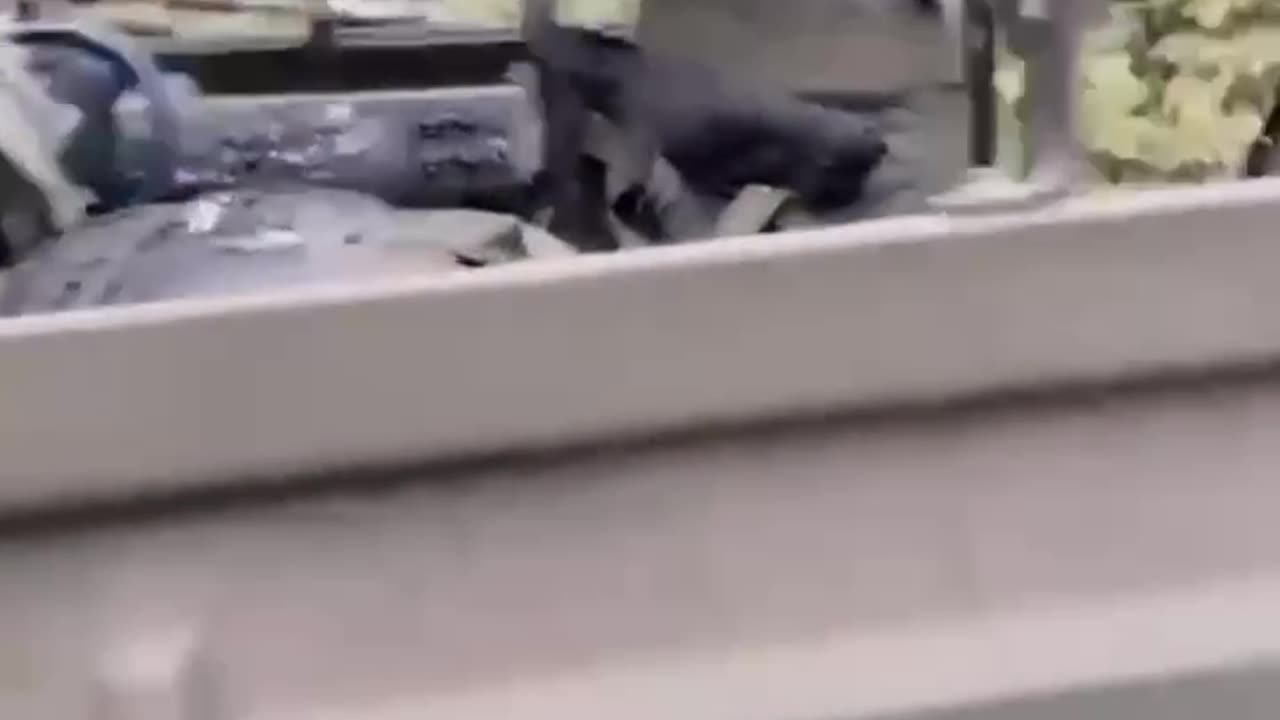 What's Left of a Russian 4×4 After Drone Strike
