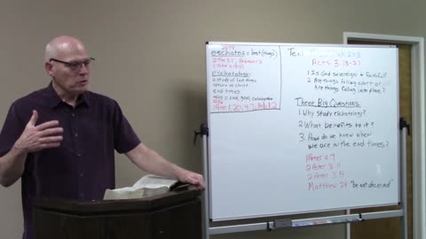 Session #1 - End Times/Prophecy Lecture