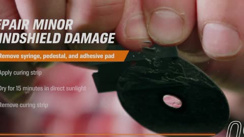 How to Fix Minor Damage to the Windshield