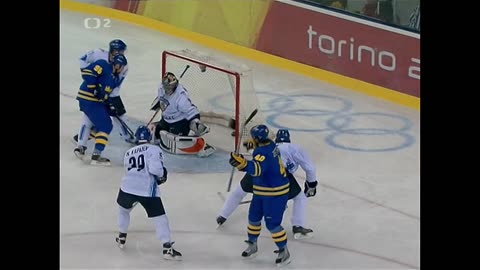 Švédsko vs Finsko - finále ZOH 2006