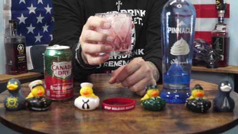 Andrew Koning Sr - Pinnacle Whipped Vodka & Canada Dry Fruit Splash