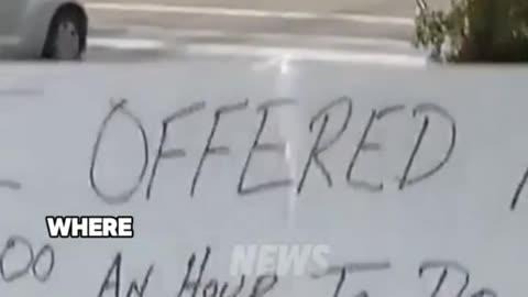 Bradenton Businessman offers job instead of money to panhandler