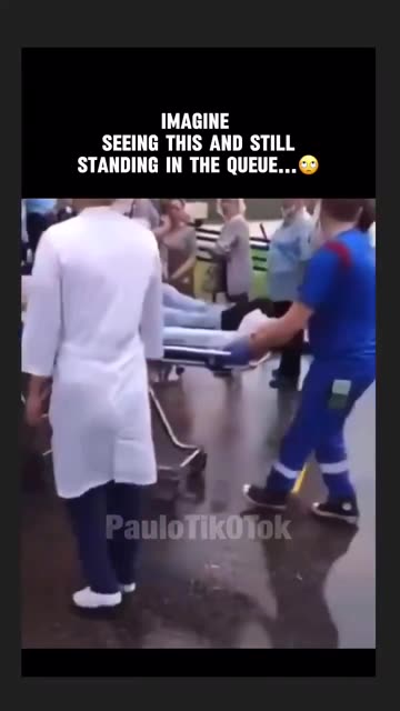 Imagine witnessing this and still deciding to queue up for the experimental mRNA injection.