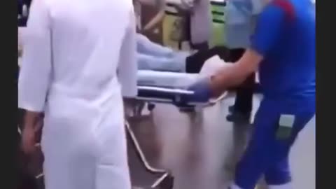 Imagine witnessing this and still deciding to queue up for the experimental mRNA injection.