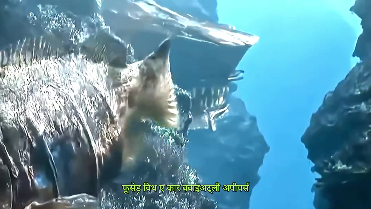 There are no humans on the polluted ocean floor, but there are traces of humans everywhere