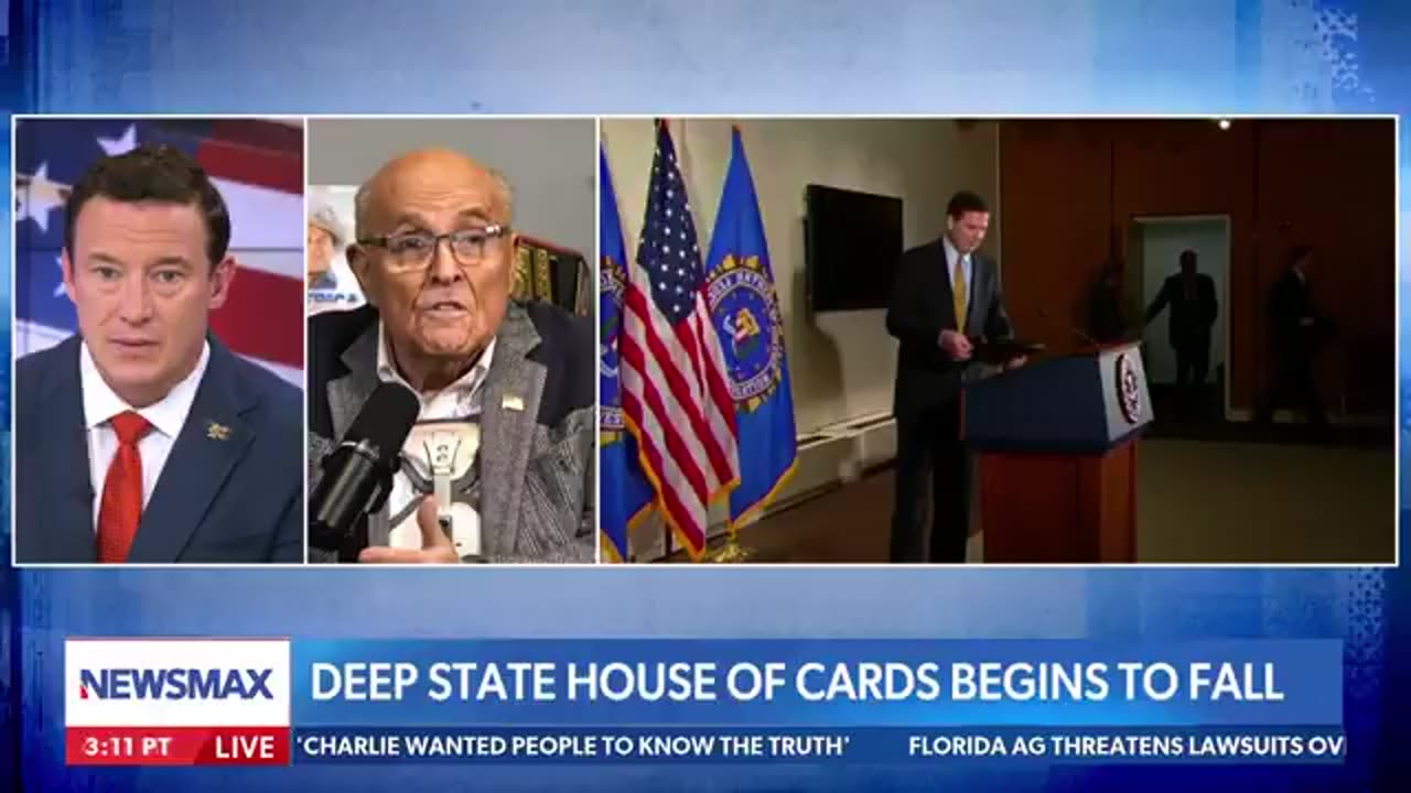 Rudy Giuliani reveals his history with James Comey