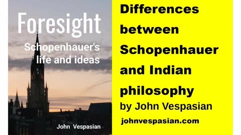 Differences between Schopenhauer and Indian philosophy