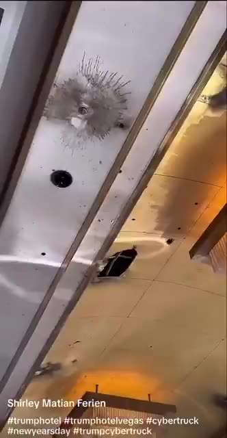 Trump Las Vegas hotel under repair following the Cybertruck explosion