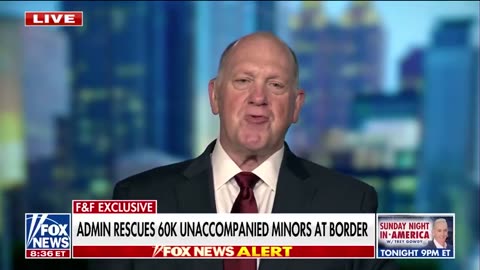 Homan Says the Biden Regime Wasn’t Even Looking for Missing Children That the Trump Admin Has Found