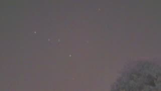 Orb Triangle Formation over Australia