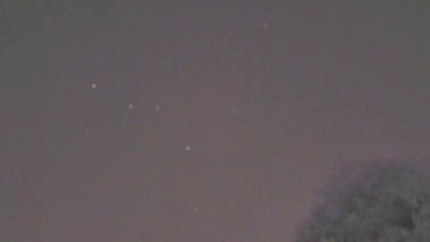 Orb Triangle Formation over Australia