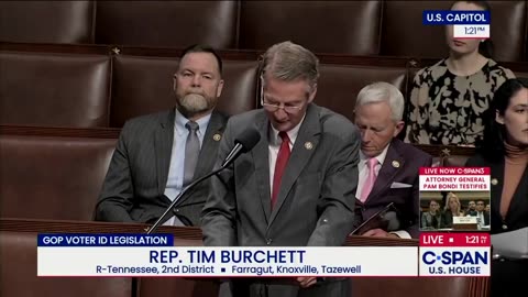 Rep. Tim Burchet 💥 Dems are RACIST! We must pass the SAVE AMERICA ACT