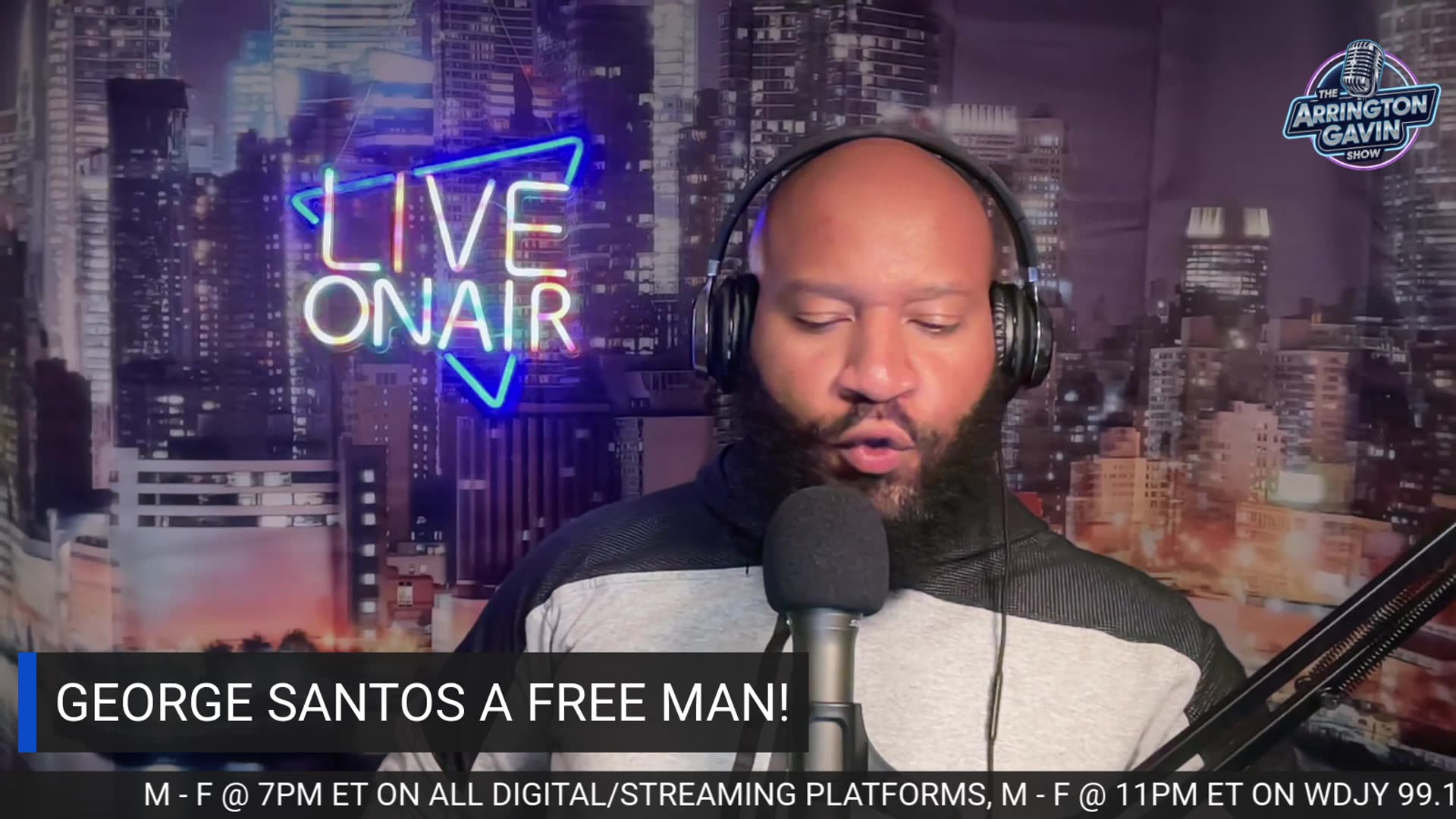 The Arrington Gavin Show IN THE NAME OF TRUMP!