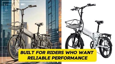 Randride YA20 Folding Electric bike 500W Motor 12.8Ah Battery Electric bike