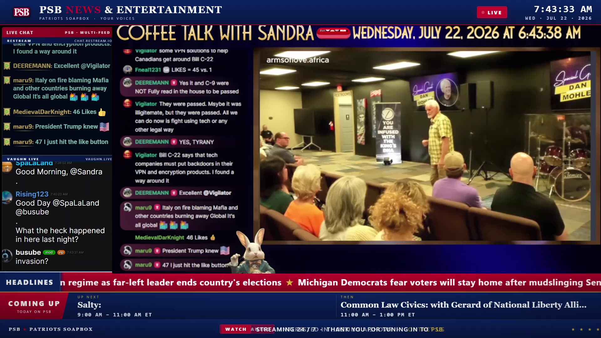 Patriots' Soapbox NEWS - LIVE 24/7!