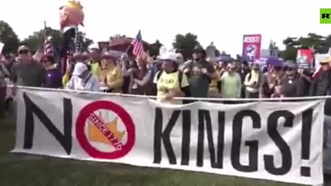 No Kings protestors FEARFUL