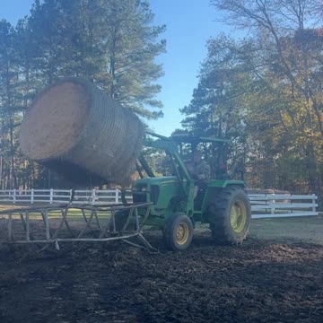 Animals create a Mess Tractors Clean it up