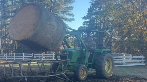 Animals create a Mess Tractors Clean it up