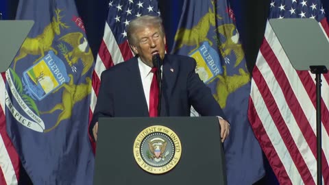 President Trump Speaks at Detroit Economic Club on Manufacturing & Economy - January 13