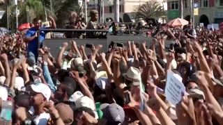 Madagascar's new military ruler pledges elections within two years