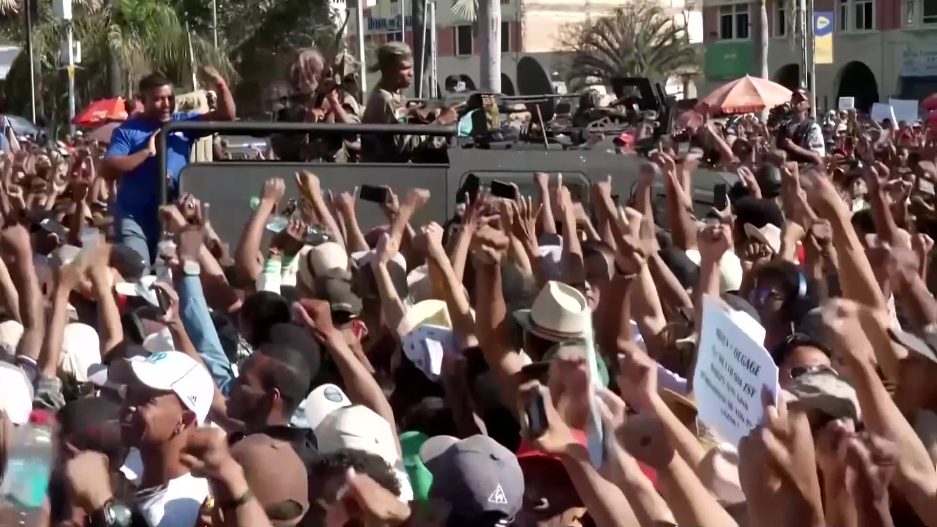 Madagascars new military ruler pledges elections within two years