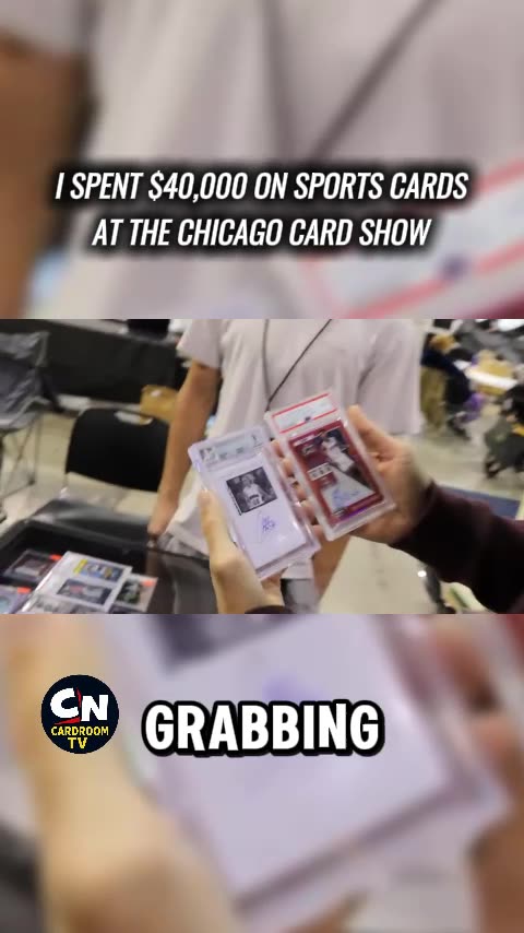 SPENT $40K ON A SPORTS CARD IN CHICAGO 💸