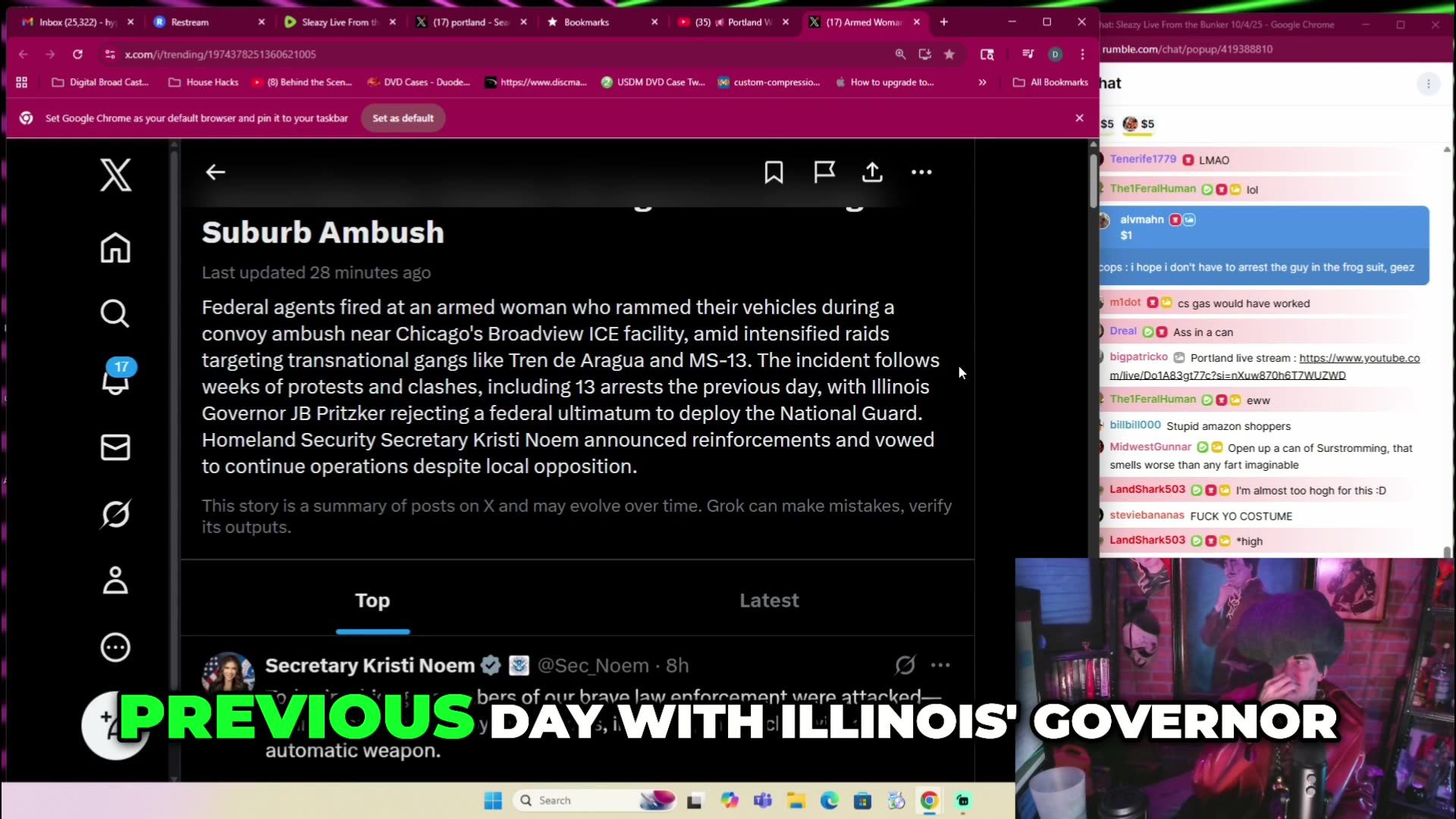 Chicago Terror Attack: Federal Agents Ambushed, Chaos Erupts