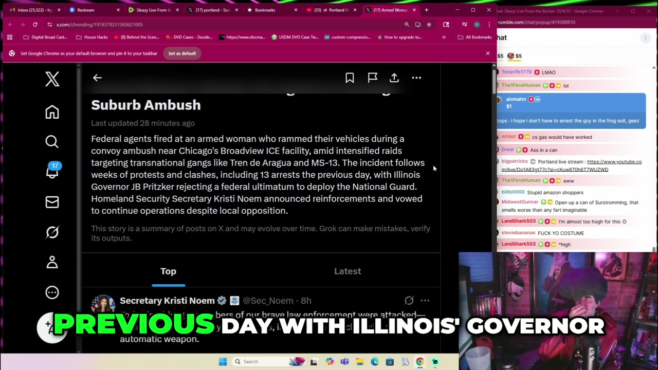 Chicago Terror Attack: Federal Agents Ambushed, Chaos Erupts