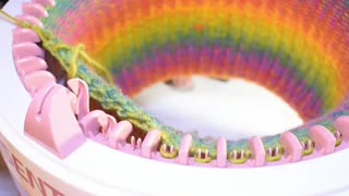 Knitting Machine Hacks: Prevent Dropped Stitches 🧶