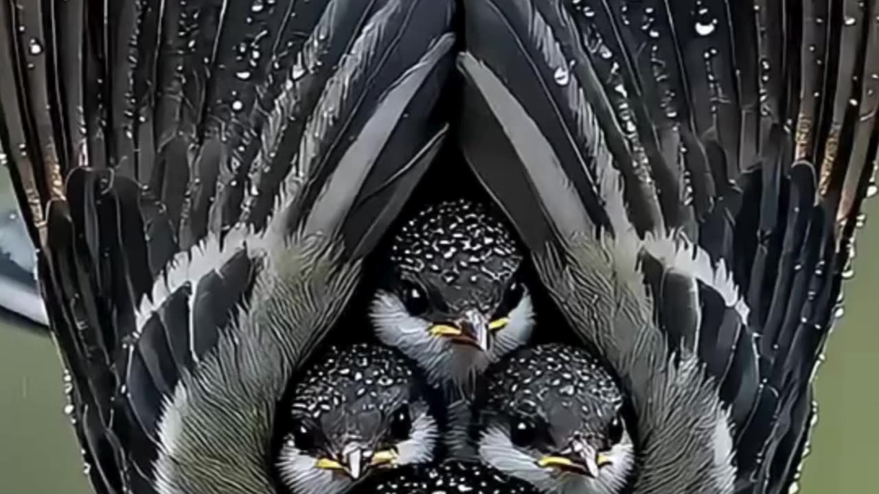 Cute Mother & Babies