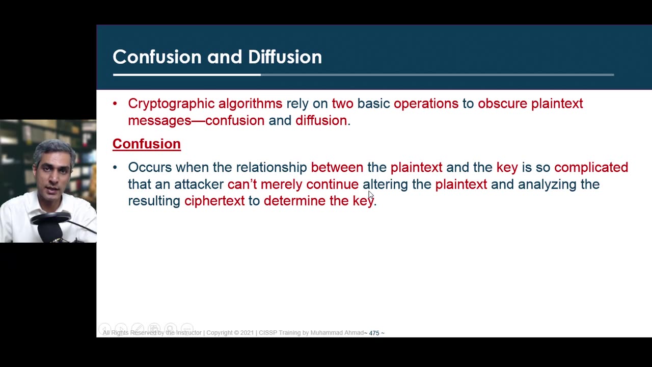 93 - Domain 3 - 36 and 37 Confusion and Diffusion