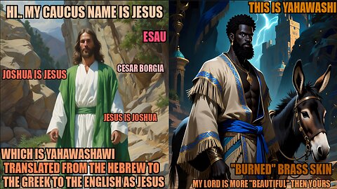 2 Scriptures Show The Lord As A Caucus Male Is A Lie And The Real Israelites Shall Bring World Peace