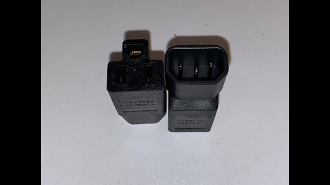 ALINNA Electronic Adapter IEC 320 C14 Male to NEMA 5-15R PDU USA UPS Extension Power Plug Adaptor