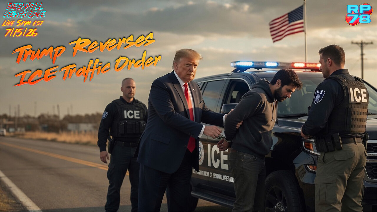 Trump Orders ICE Back On the Road on Red Pill News Live