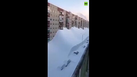 🚨 Historic blizzard buries Russia's Kamchatka under 2+ meters of snow — worst in 50-60 years!