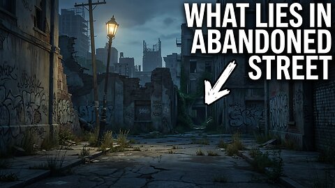 What's Hiding in this ABANDONED City Street with LOFI Phonk?