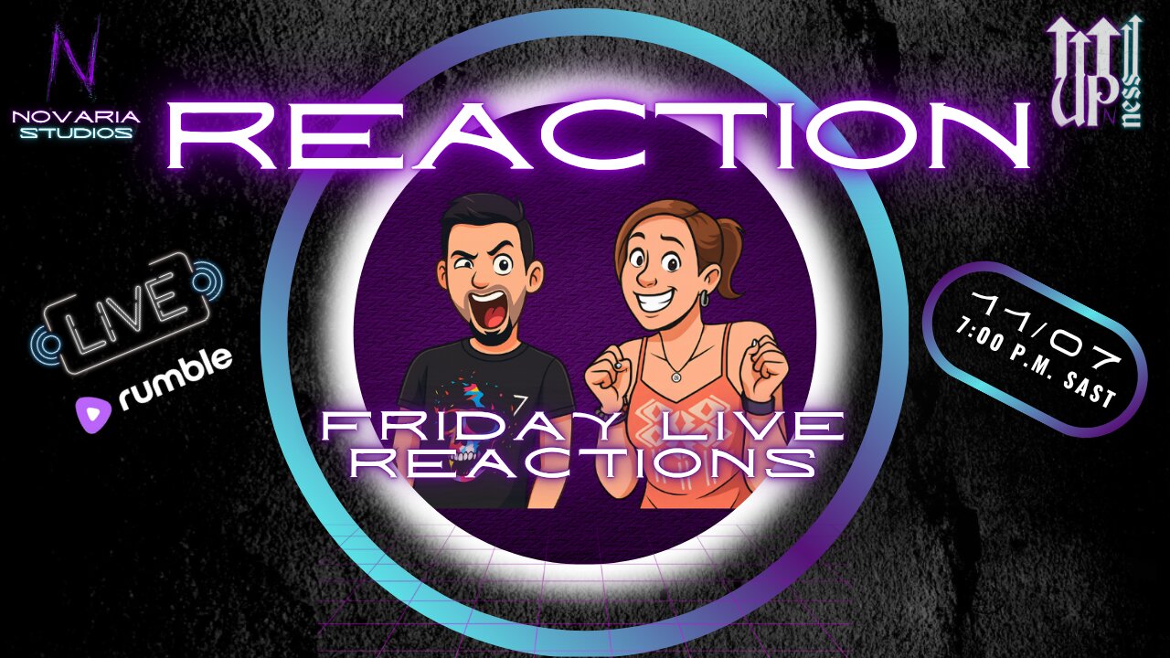 Friday Live Reaction Stream with Harry & Sharlene | Novaria Studios