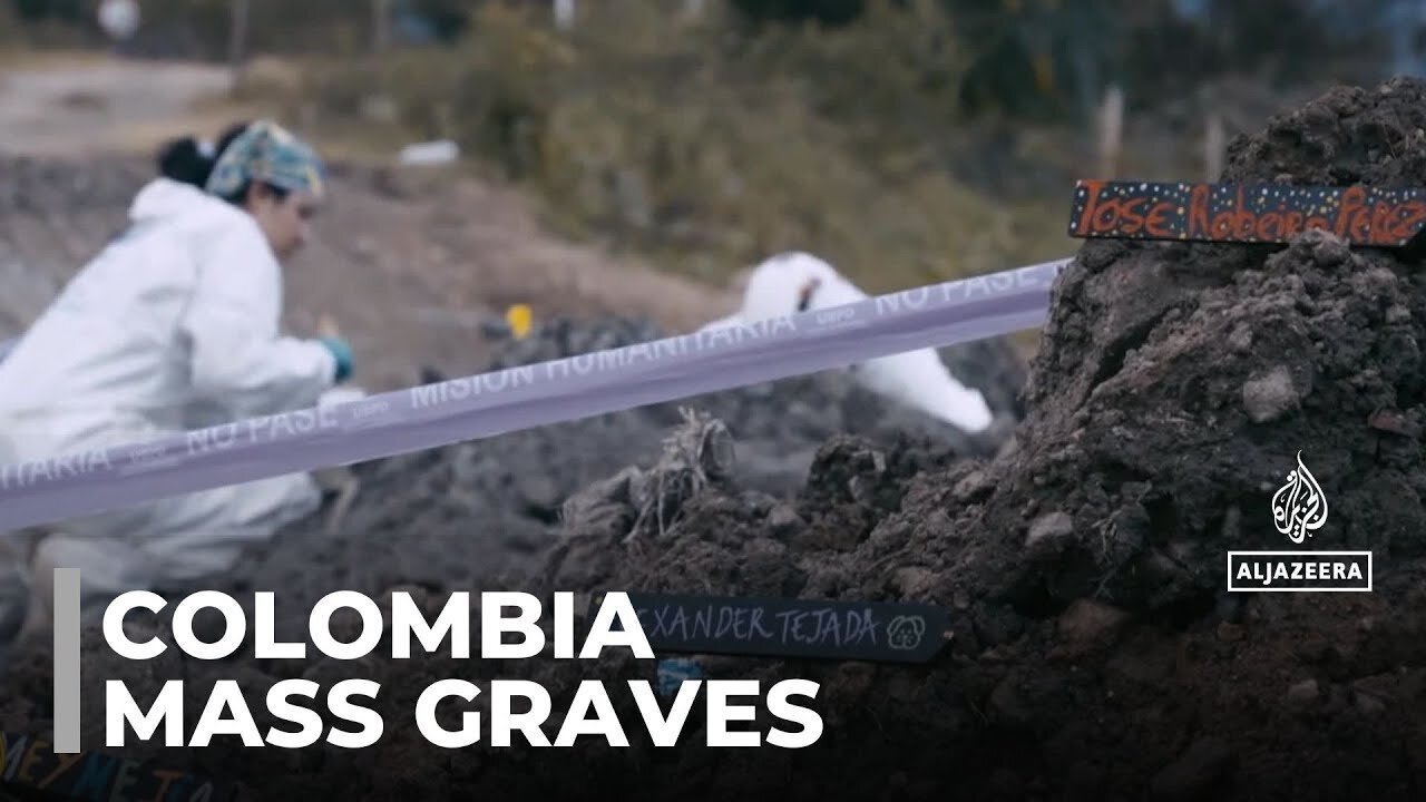 Colombia mass graves: History of human rights violations unearthed