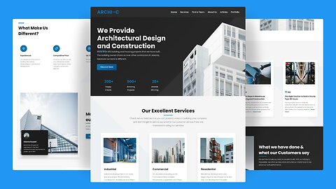 Real Estate Website Design using HTML, CSS, and JavaScript || Free Source Code
