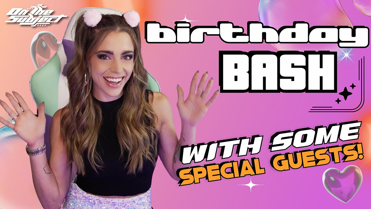 On The Subject: Meg’s Birthday Bash! 🎂🎶
